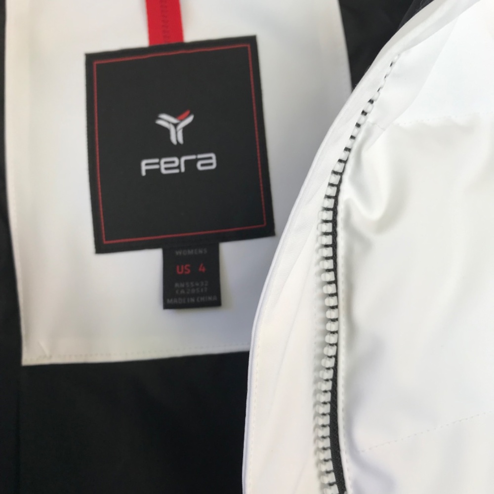 ⭐️FERA⭐️Ski Coat/Jacket Women’s Size 4 White - Picture 2 of 5